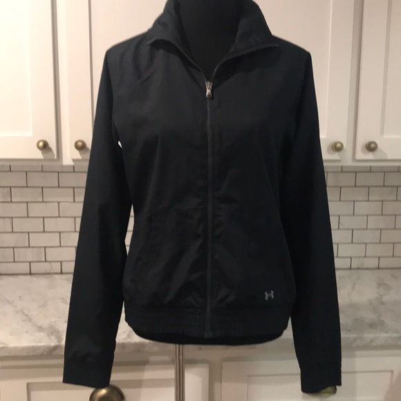 Under Armour Jackets & Blazers - Under Armour Lightweight Black Jacket Women’s Medium